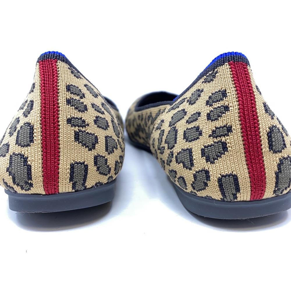 Rothy’s Round Toe Leopard Print In Like New Condi… - image 8